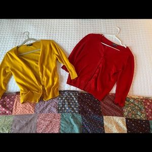 Two for $15 modcloth cardigans
